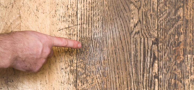 Wood Door Scratch Repair in La Crescenta-Montrose